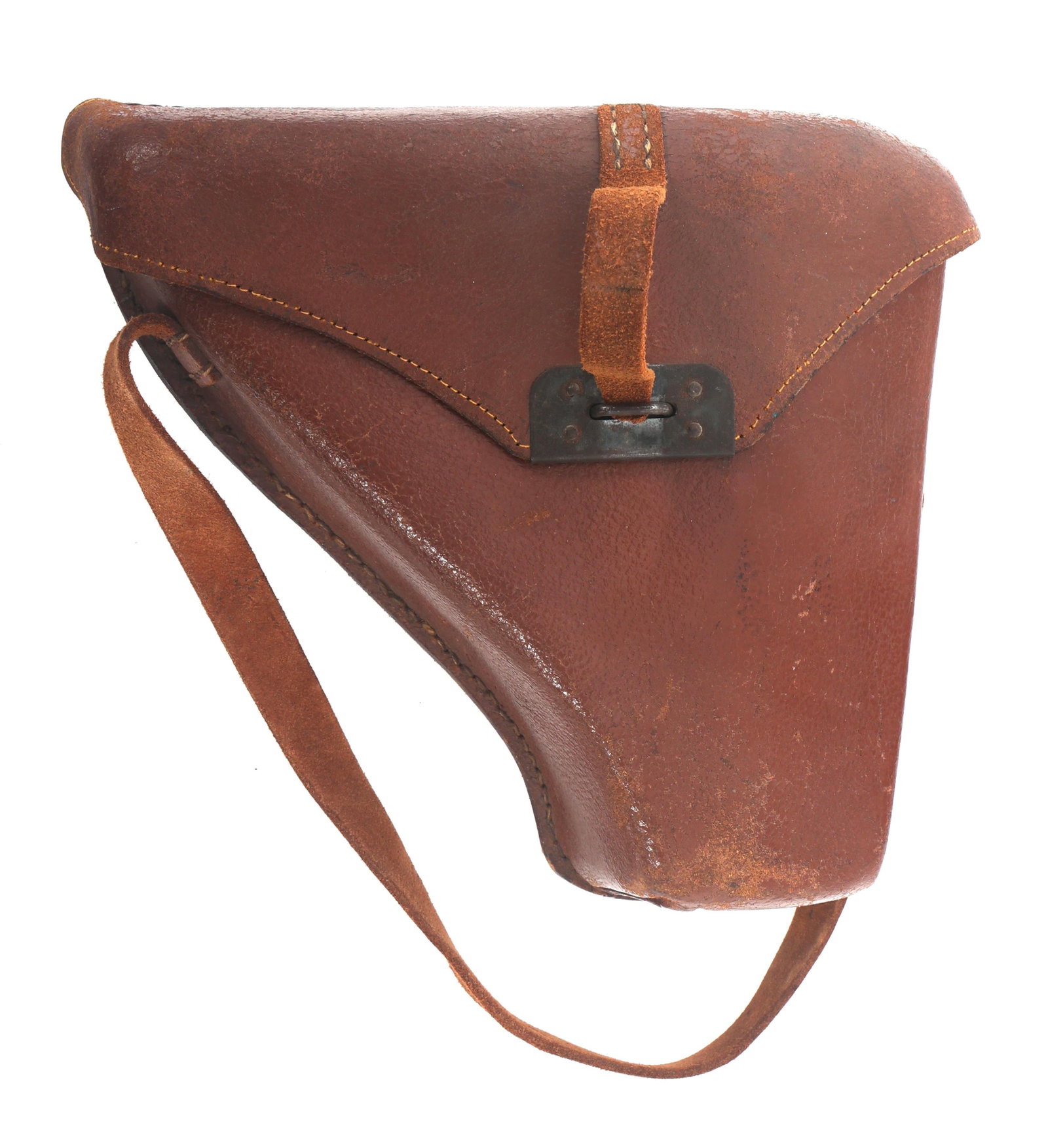 WWII JAPANESE TYPE 90 LEATHER FLARE PISTOL HOLSTER (1 of 3)