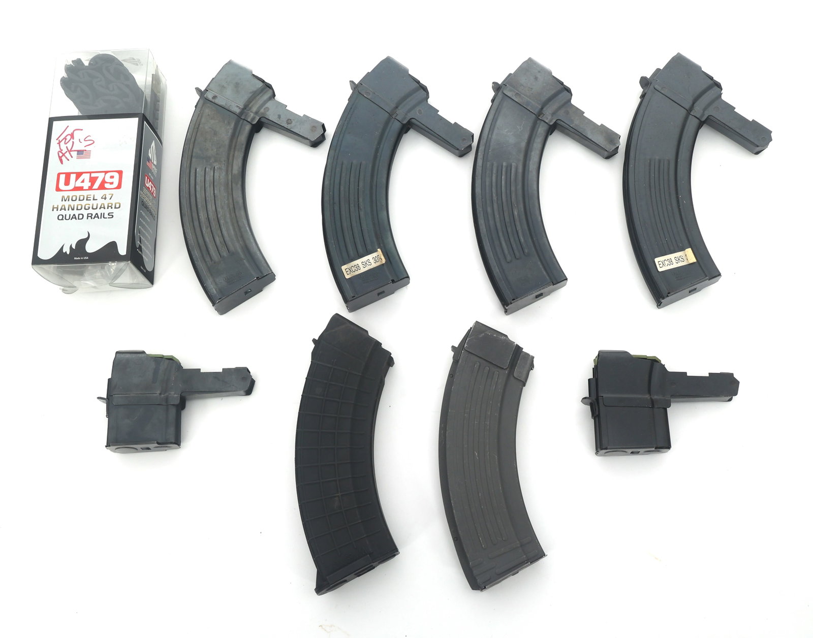 SKS AND AK47 7.62x39mm CALIBER RIFLE MAGAZINES (1 of 6)