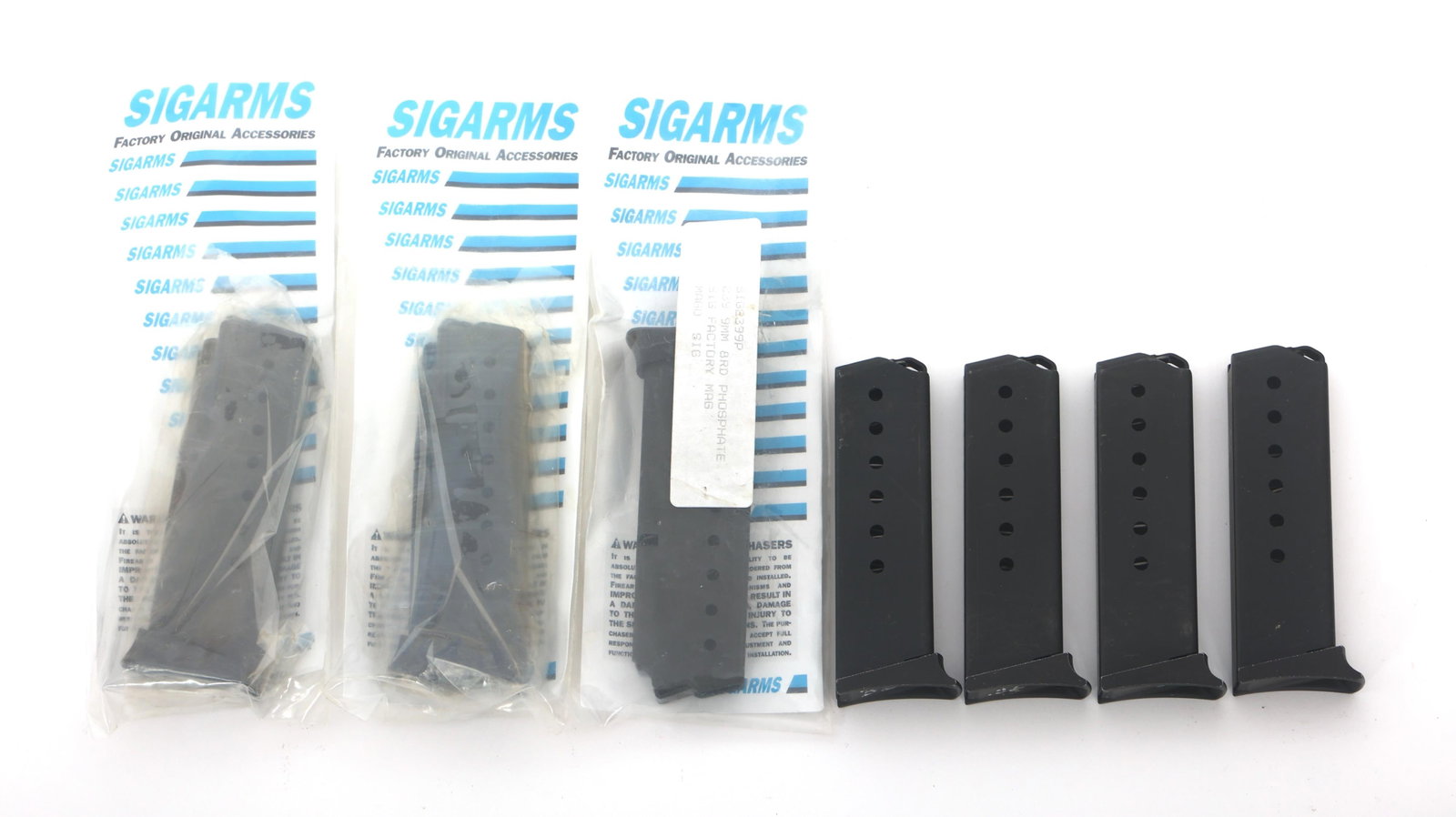 SIG P230 .32 & SIG P239 9mm PISTOL MAGAZINES (1 of 4)