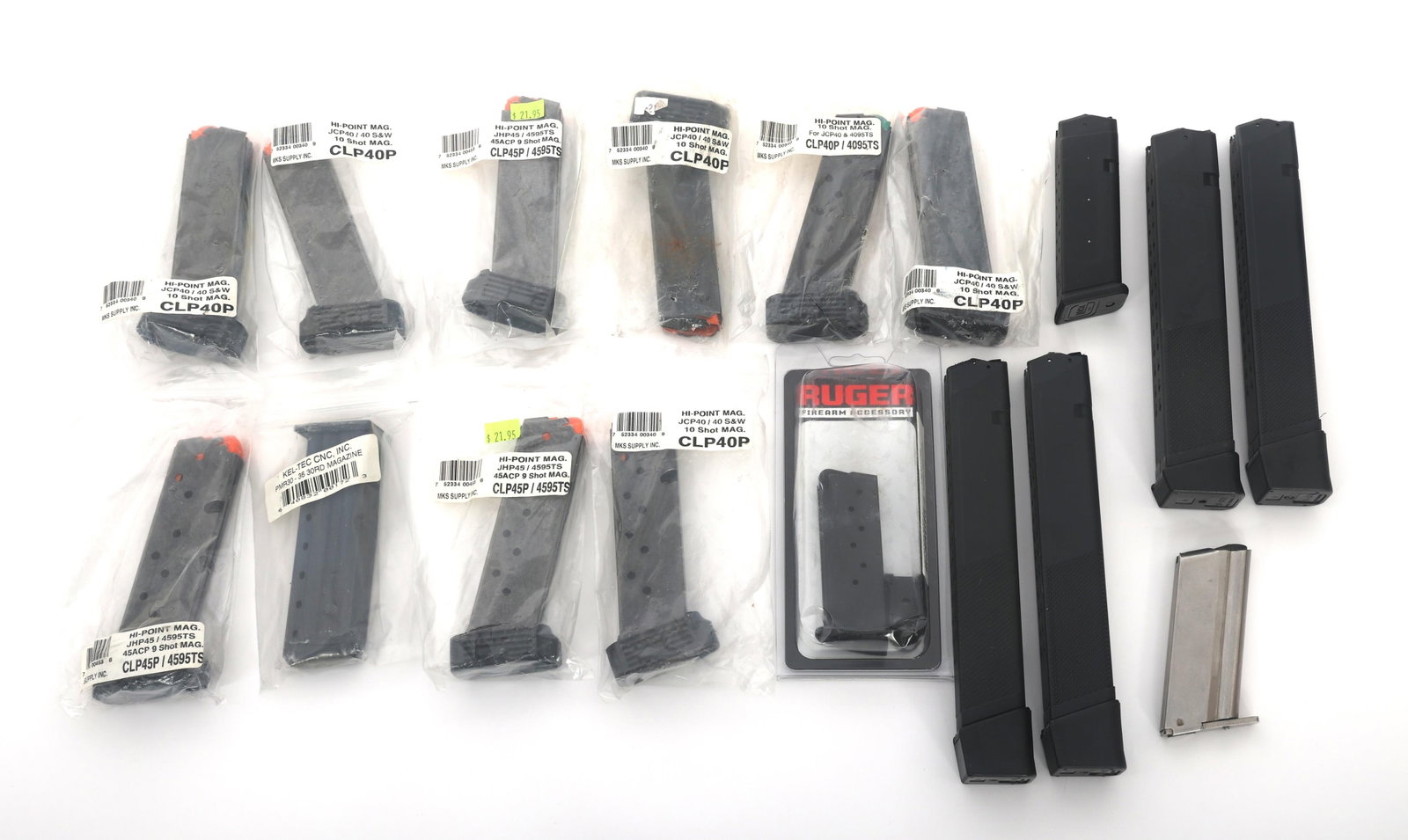 PISTOL MAGAZINES - 22, 30, 40, 45, & 380 CALIBERS (1 of 5)