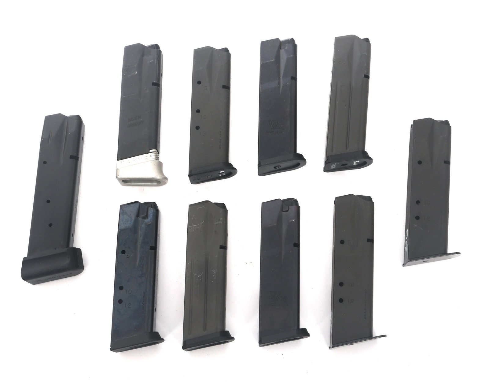 MAGAZINES FOR SIG P229 9mm & .357 CALIBER PISTOLS (1 of 6)