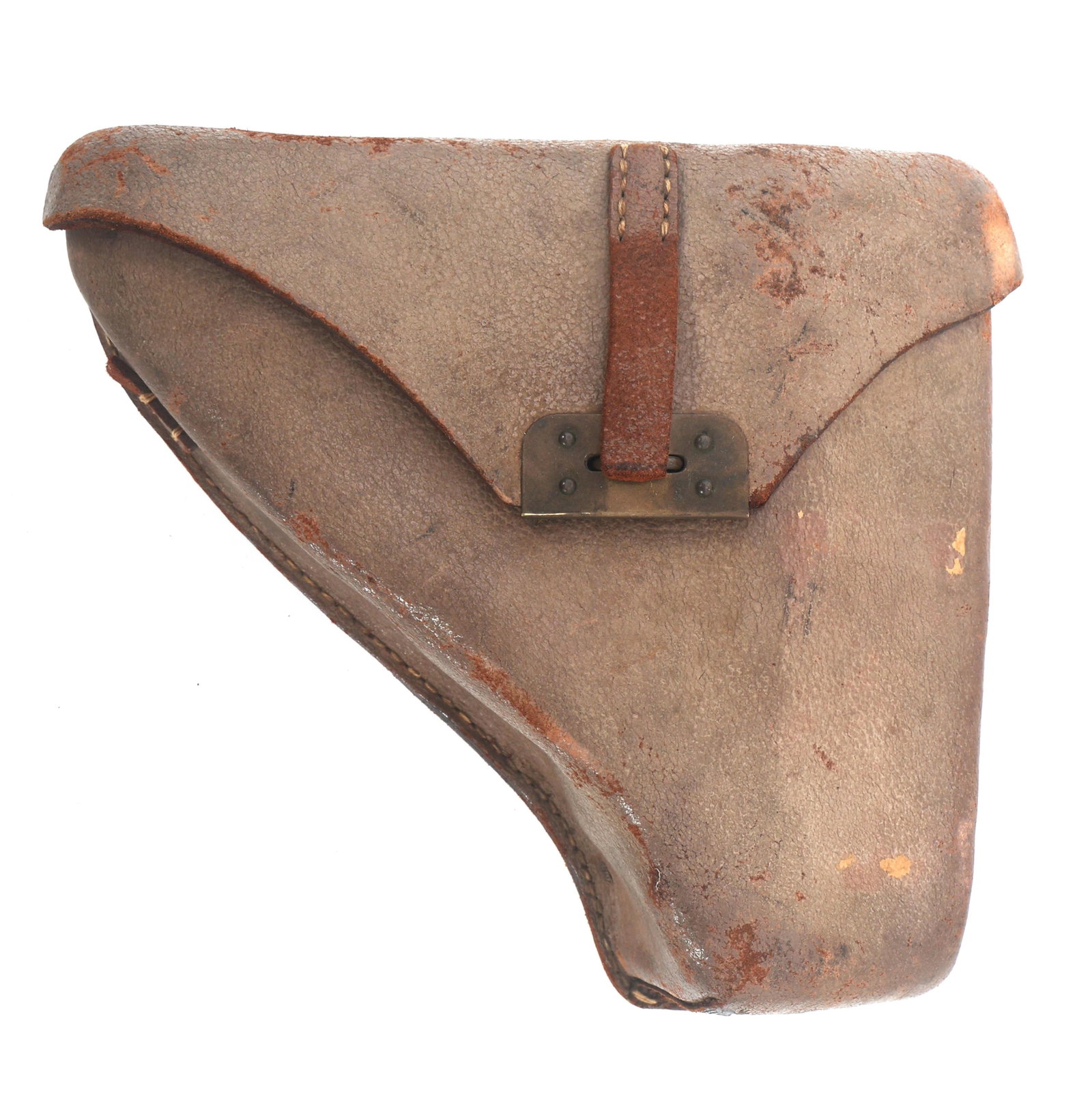 WWII JAPANESE TYPE 90 LEATHER FLARE PISTOL HOLSTER (1 of 3)