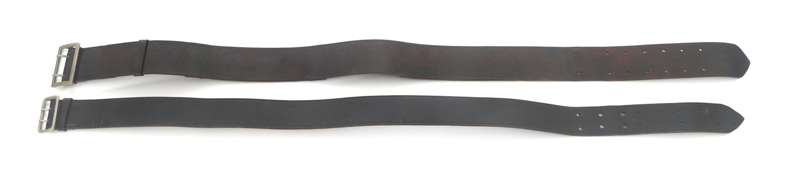 WWII GERMAN OFFICER LEATHER BELTS (1 of 8)