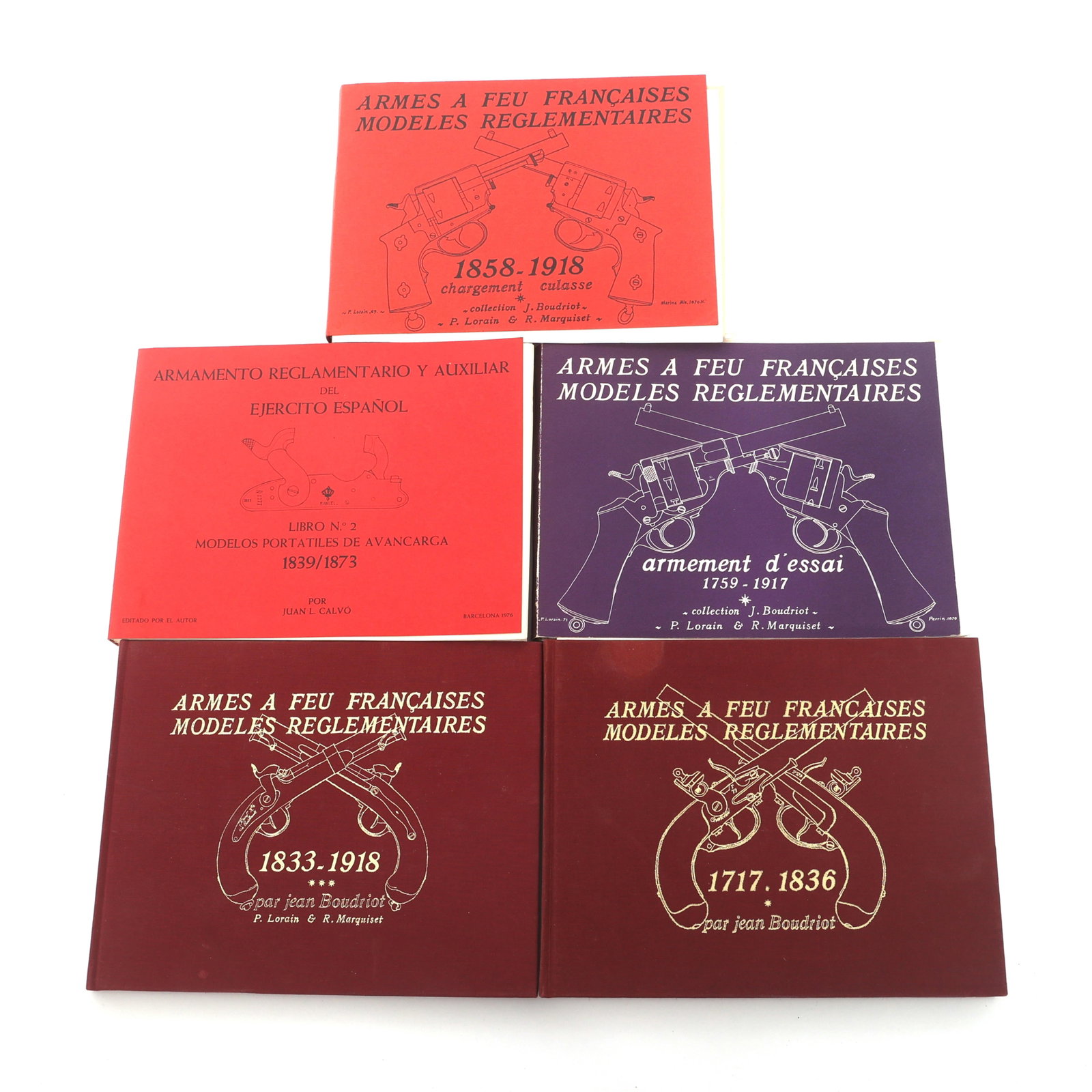 FRENCH & SPANISH MILITARY FIREARMS REFERENCE BOOKS (1 of 4)