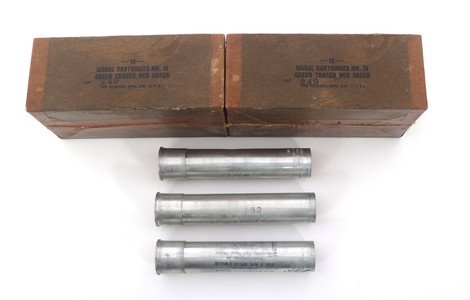 US NAVY AND COASTGUARD 37mm SIGNAL FLARES (1 of 2)