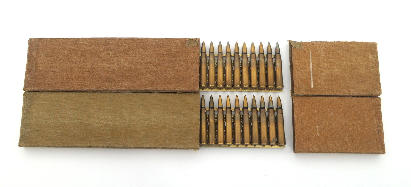 JAPANESE TYPE 96 6.5X50mm MACHINE GUN AMMUNITION (1 of 4)