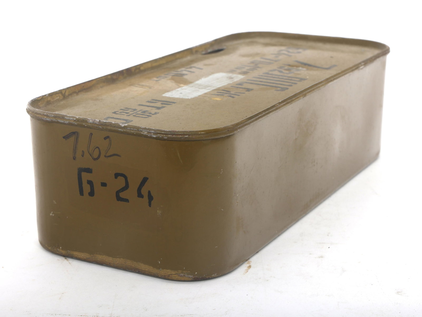 7.62x54mmR RIFLE AMMUNTION 440 ROUNDS IN SPAM CAN: 7.62x54mmR RIFLE AMMUNTION 440 ROUNDS IN SPAM CAN 7.62X54mmR caliber rifle ammunition in 440 round sealed in spam can. Caliber / Gauge: 7.62x54mmR Weight: 23 Pounds