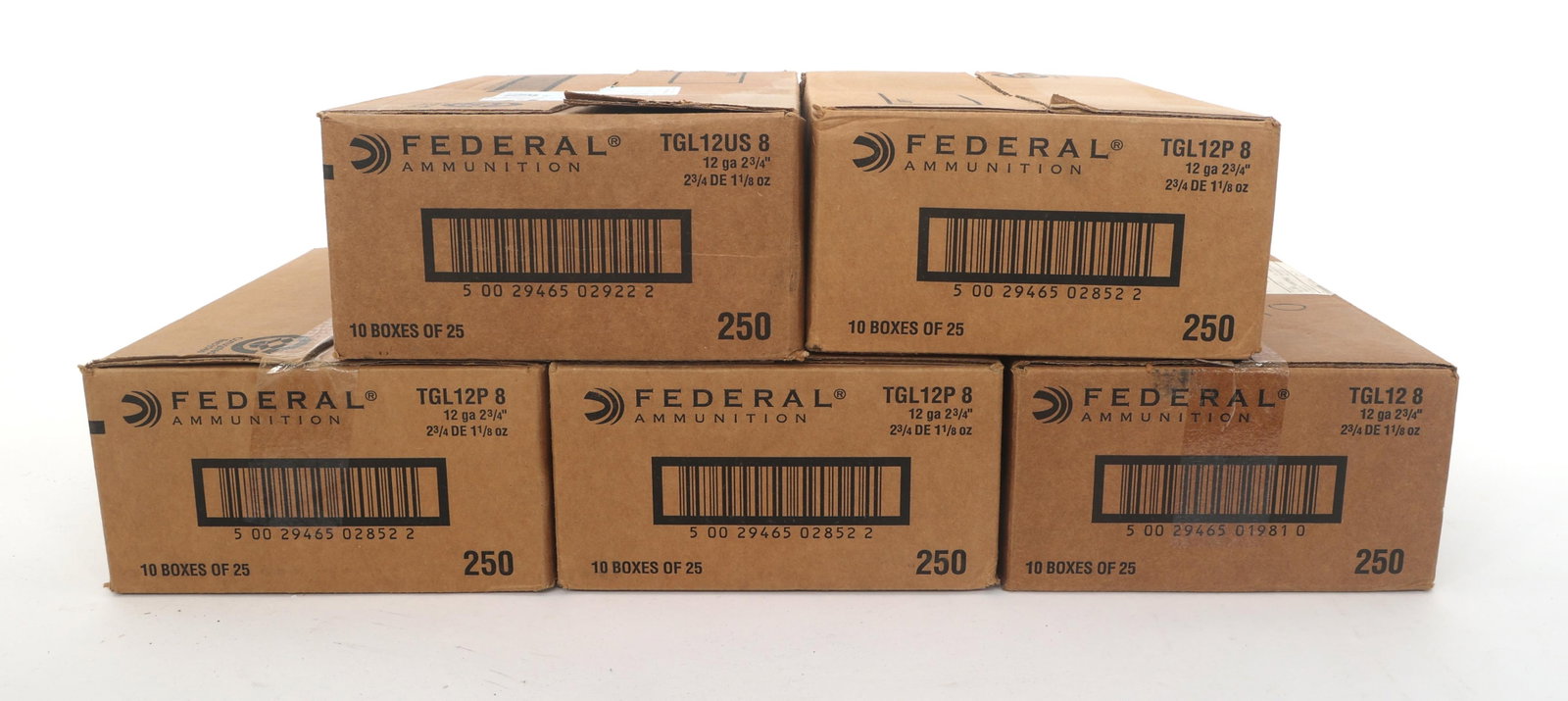 FEDERAL 12 GAUGE SHOTGUN AMMUNITION - 1250 ROUNDS (1 of 3)