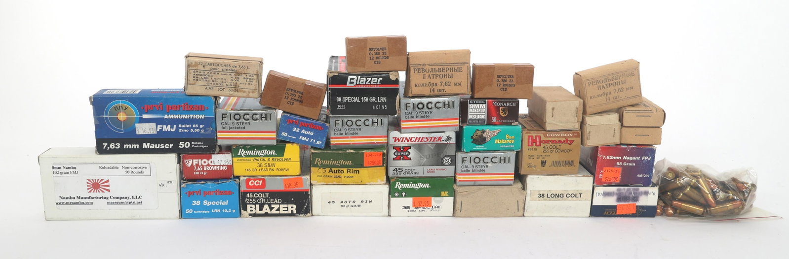 HANDGUN AMMUNITION - 33 POUNDS TOTAL GROSS WEIGHT (1 of 4)