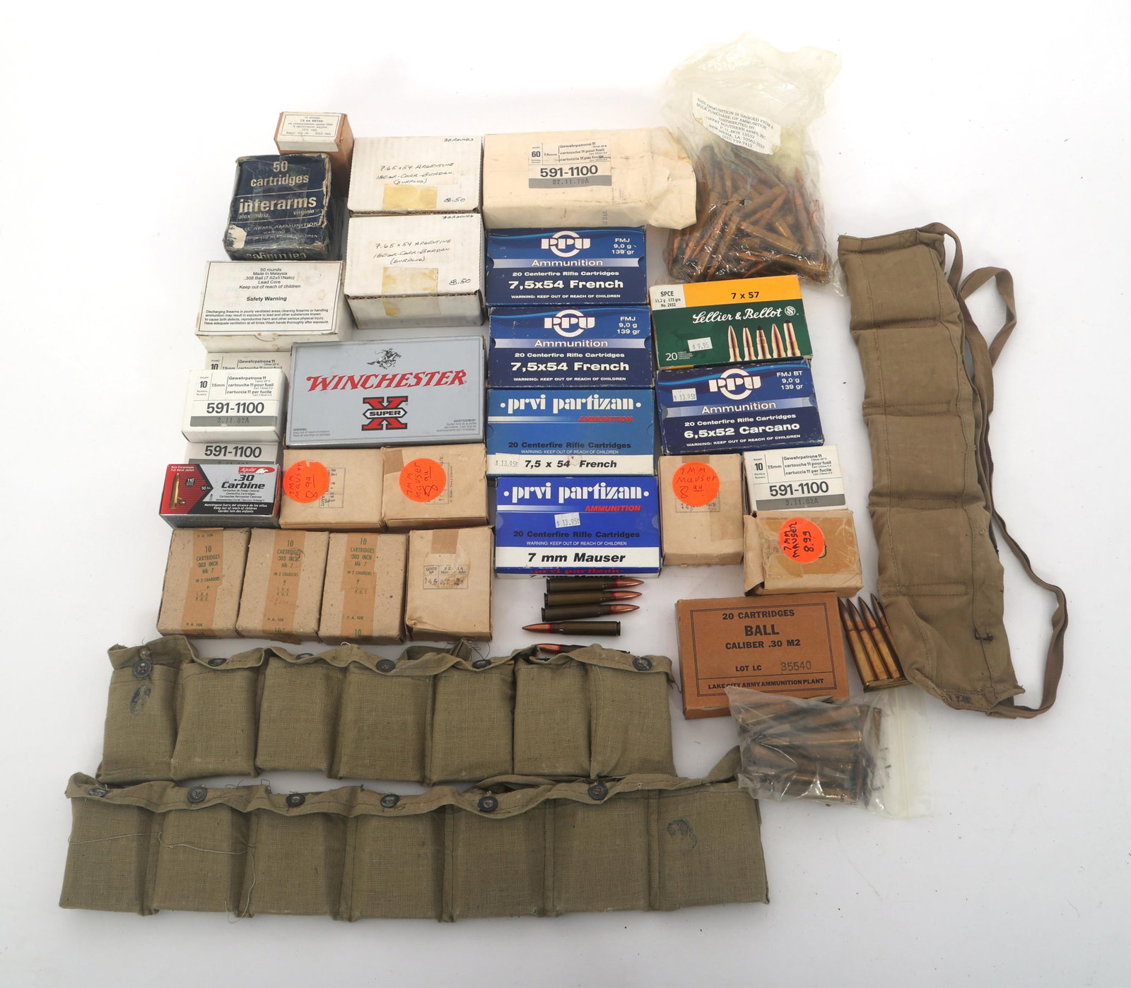 RIFLE AMMUNITION - 45 POUNDS TGW (1 of 5)
