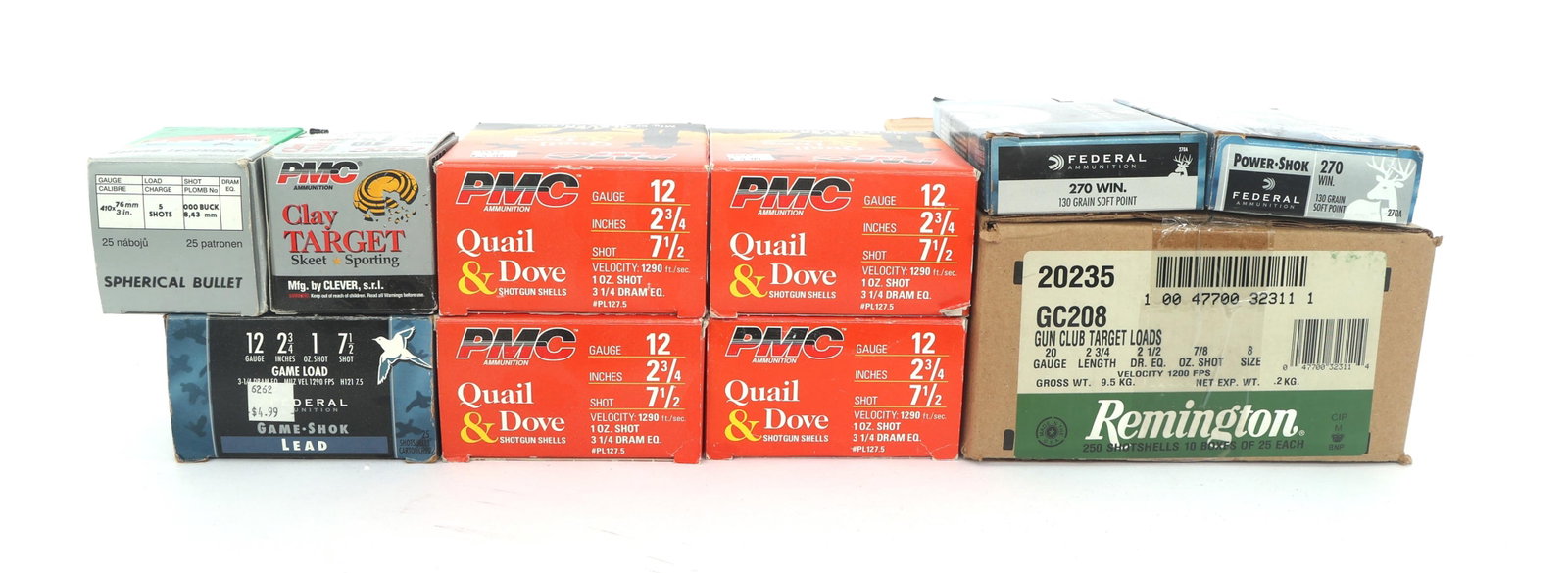RIFLE AND SHOTGUN AMMUNITION - 32 POUNDS TGW (1 of 3)