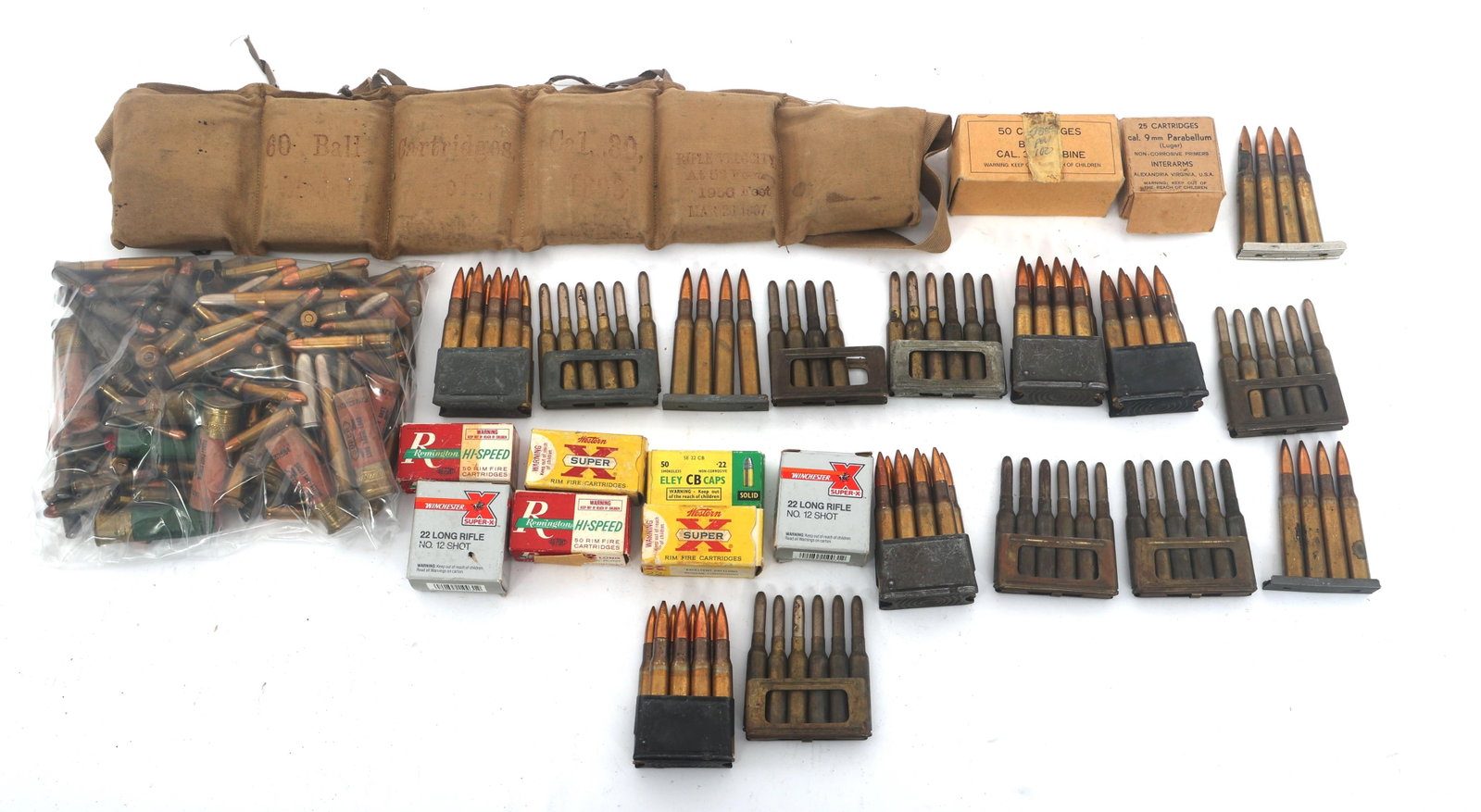 RIFLE, HANDGUN, & SHOTGUN AMMUNITION - 17 LBS TGW (1 of 5)