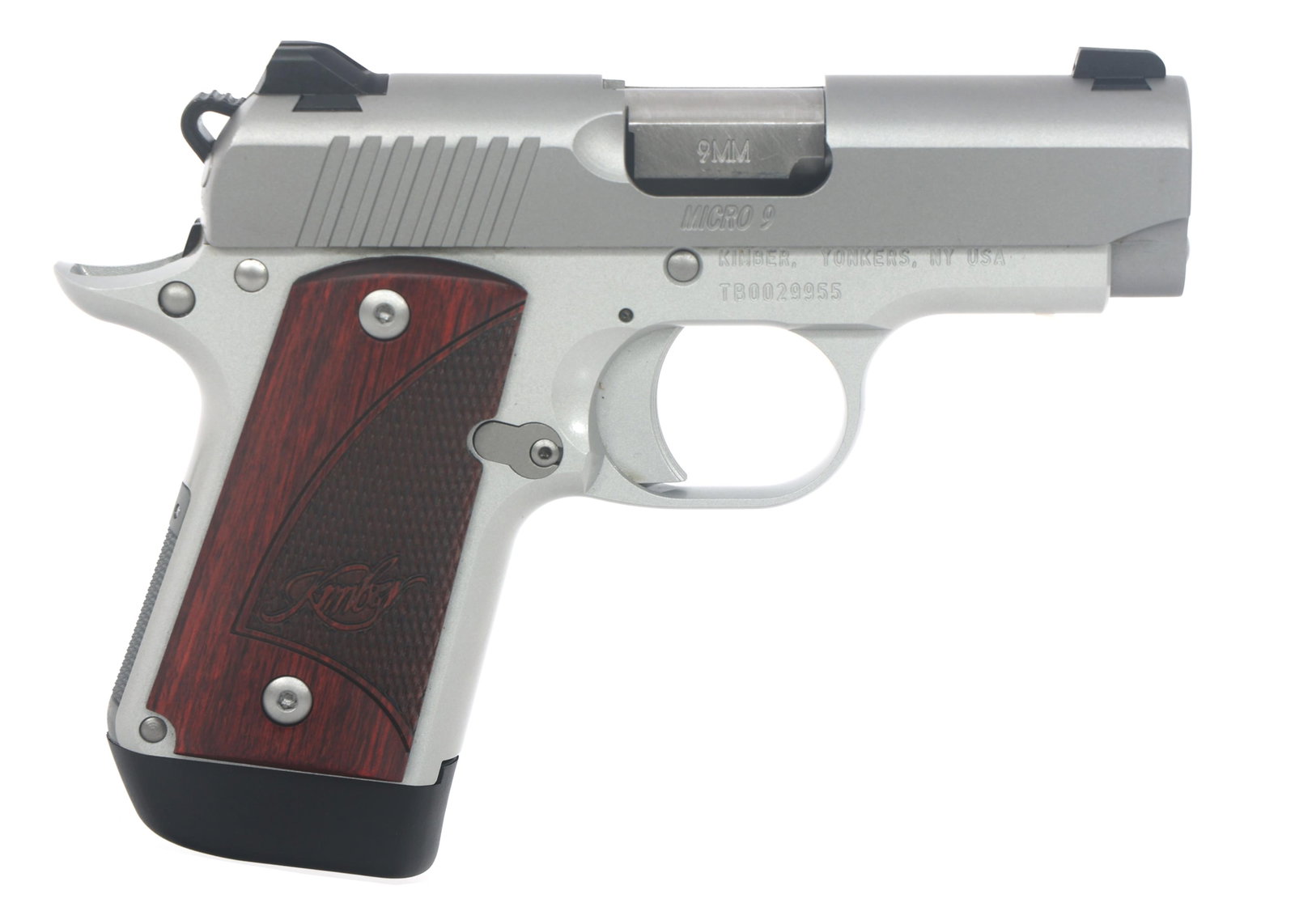 KIMBER MODEL MICRO 9 9mm CALIBER SEMI AUTO PISTOL (1 of 15)