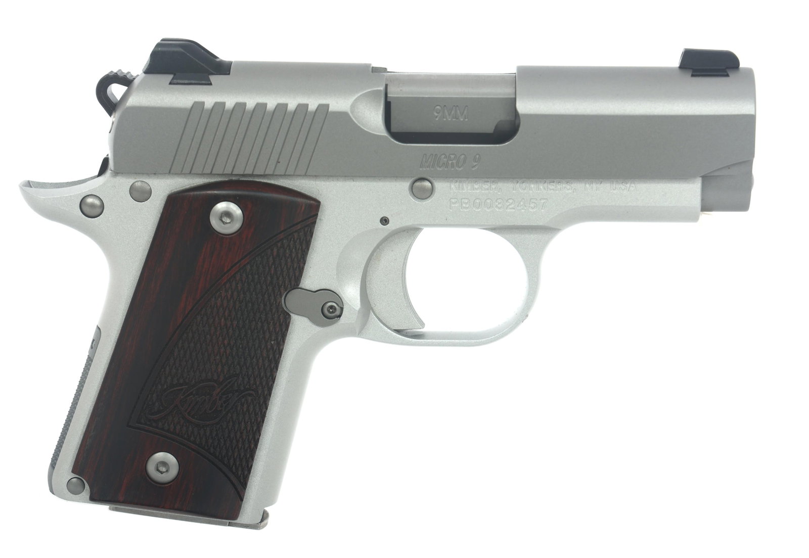 KIMBER MODEL MICRO 9 9mm CALIBER SEMI AUTO PISTOL (1 of 15)