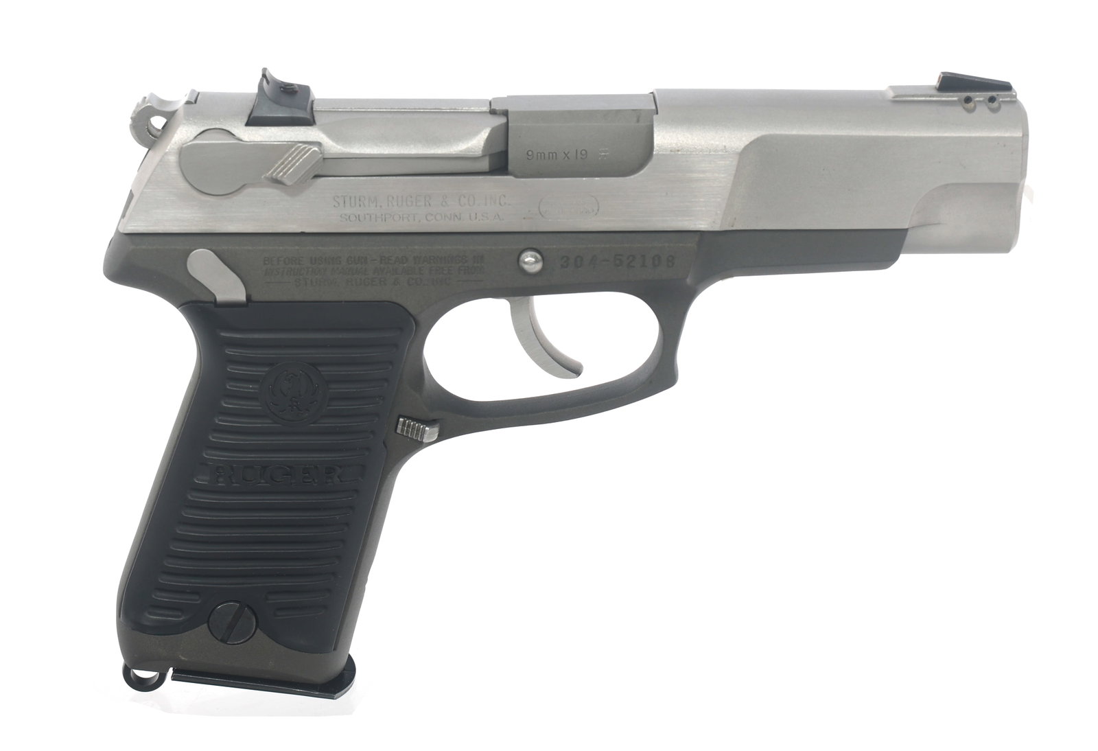 RUGER MODEL P89DC 9MM CALIBER SEMI AUTO PISTOL (1 of 12)