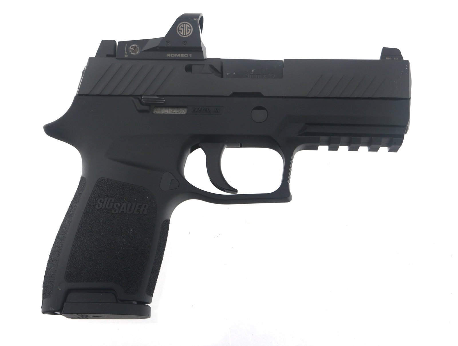 SIG SAUER MODEL P320 9mm CALIBER SEMI AUTO PISTOL (1 of 14)