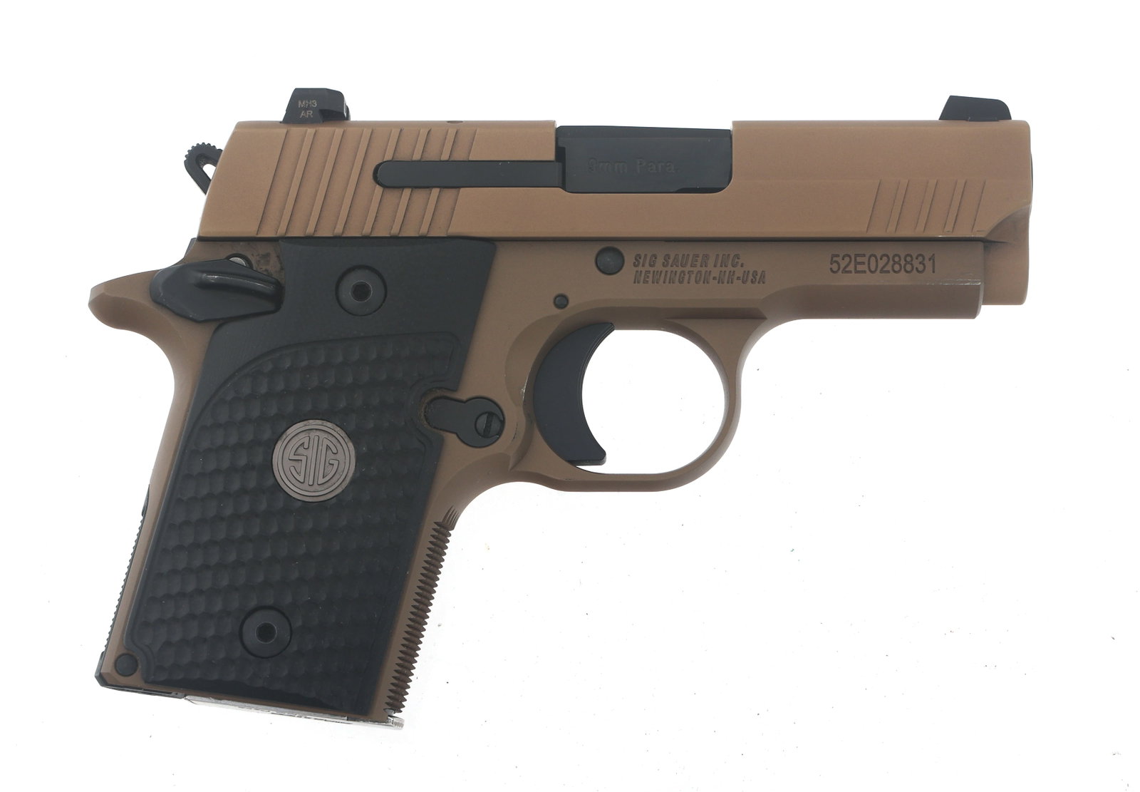 SIG SAUER MODEL P938 9x19mm CALIBER PISTOL (1 of 14)