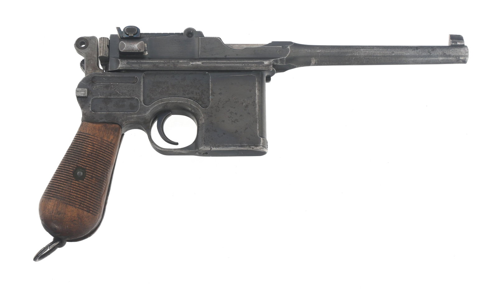 RFV MAUSER C96 7.63mm BROOMHANDLE PISTOL (1 of 13)
