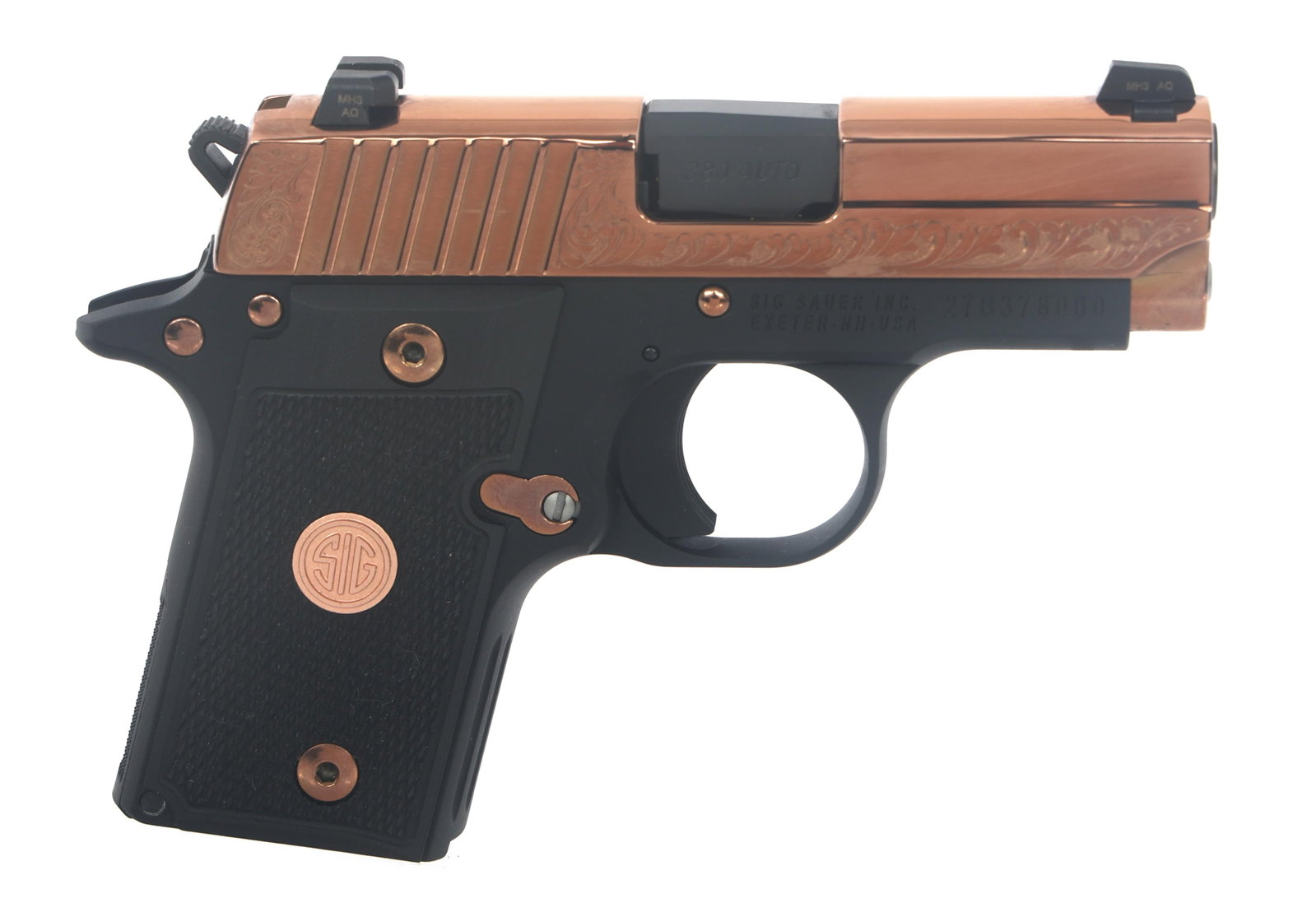 SIG SAUER MODEL P320 .380 ACP CALIBER PISTOL (1 of 14)
