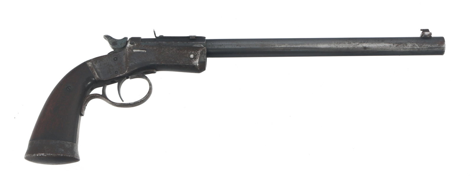 J. STEVENS No 37 .22 CALIBER TIP UP PISTOL (1 of 12)