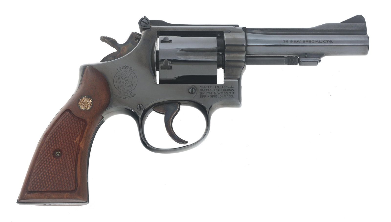 SMITH & WESSON MODEL 15-4 38 CALIBER DA REVOLVER (1 of 14)
