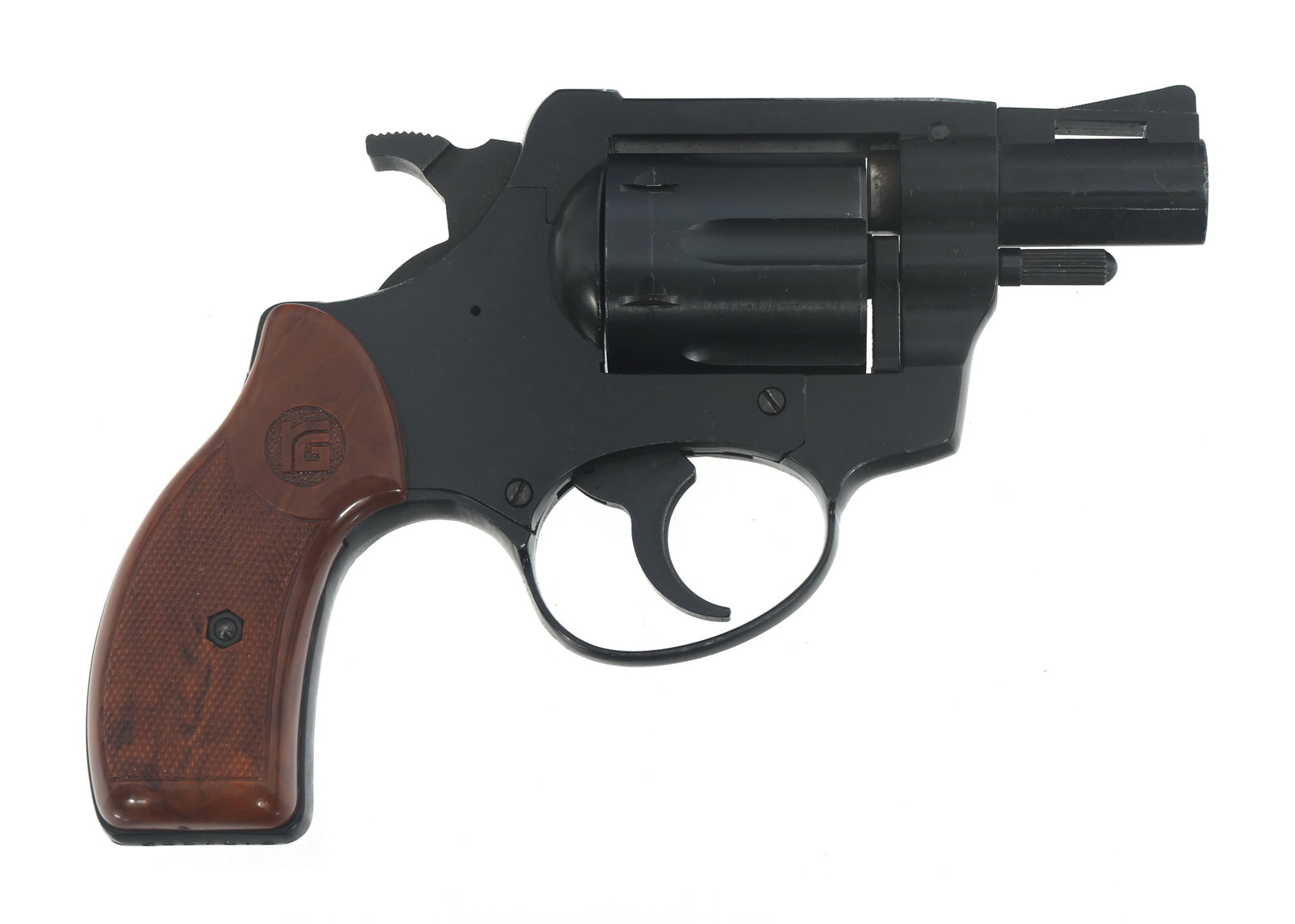 RG INDUSTRIES MODEL 31 .32 CALIBER DA REVOLVER: RG INDUSTRIES MODEL 31 .32 CALIBER DA REVOLVER RG industries Model 31 .32 caliber double action revolver. Blued finish. Checkered composite grips. Six shot fluted cylinder. Caliber / Gauge: 32 Barrel 