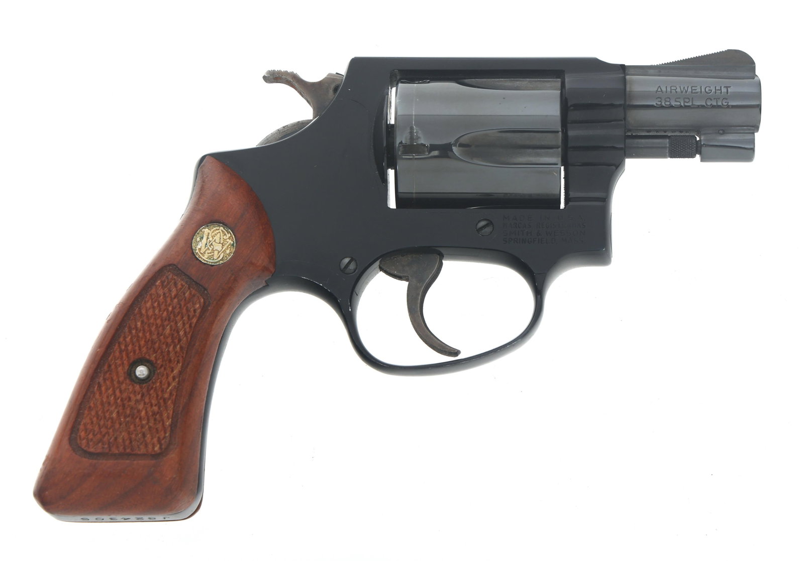 SMITH & WESSON MODEL 37 .38 CALIBER REVOLVER (1 of 12)