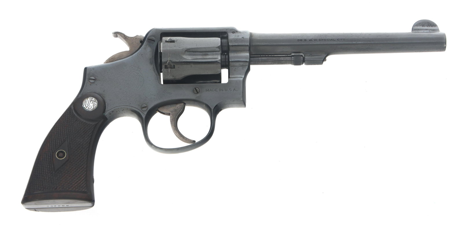 SMITH & WESSON MODEL OF 1905 4TH CHANGE REVOLVER (1 of 14)