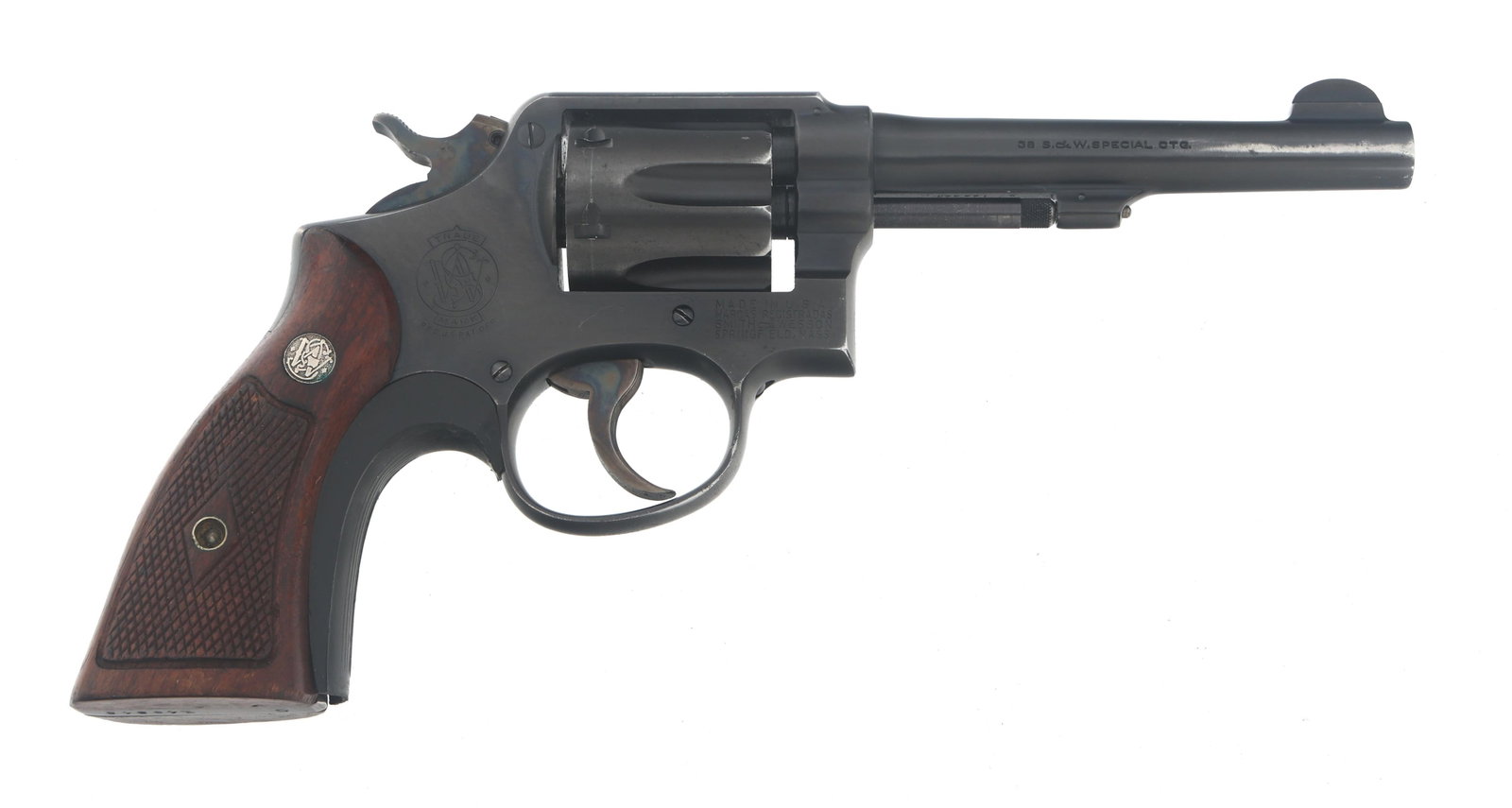 SMITH & WESSON MILITARY & POLICE .38 CAL REVOLVER (1 of 13)