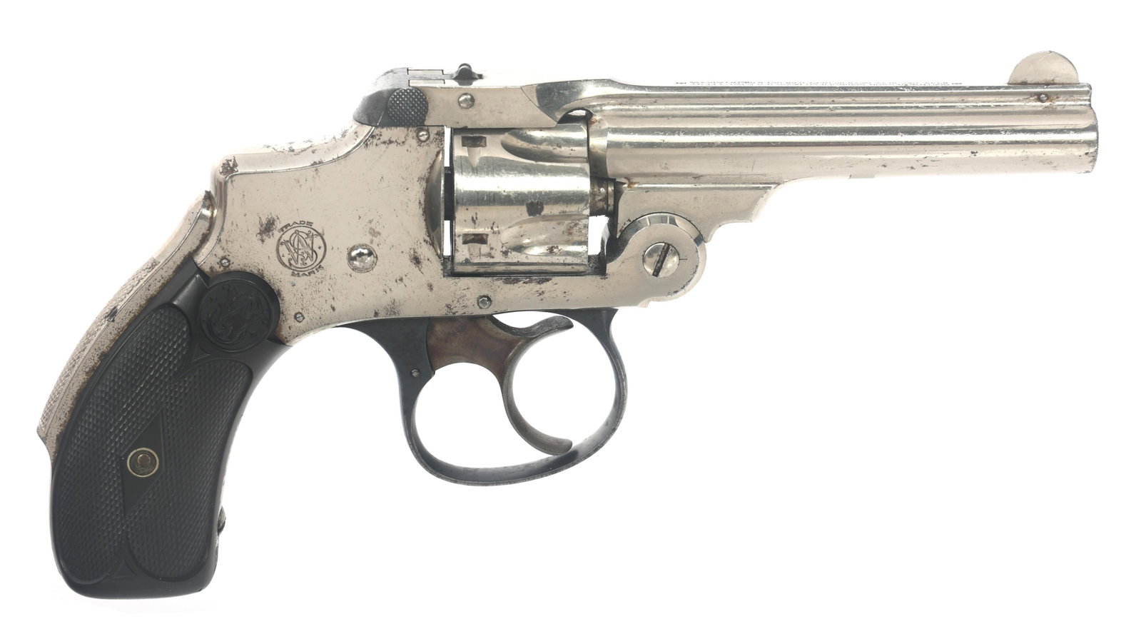 S&W 4th MODEL SAFETY HAMMERLESS .32 REVOLVER (1 of 13)