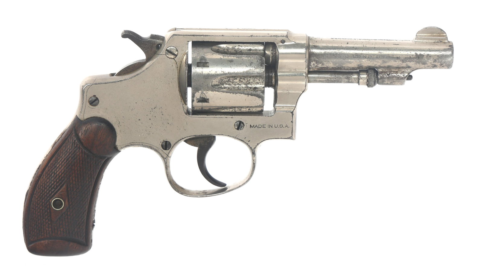 SMITH & WESSON 32 HAND EJECTOR 3rd MODEL REVOLVER (1 of 14)