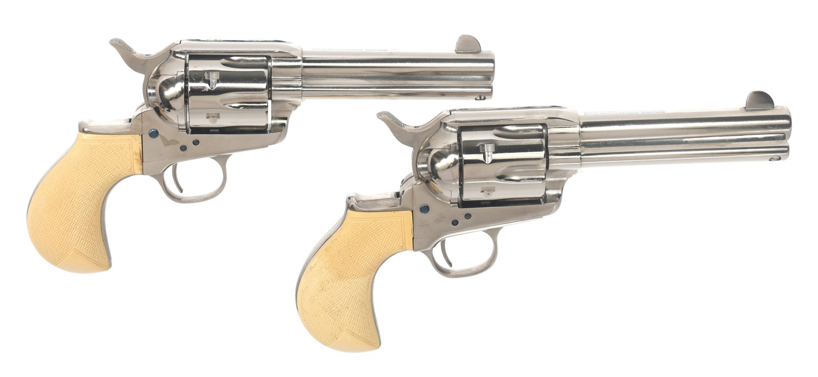 SEQUENTIAL UBERTI 1873 CATTLEMAN 45 CAL REVOLVERS (1 of 20)