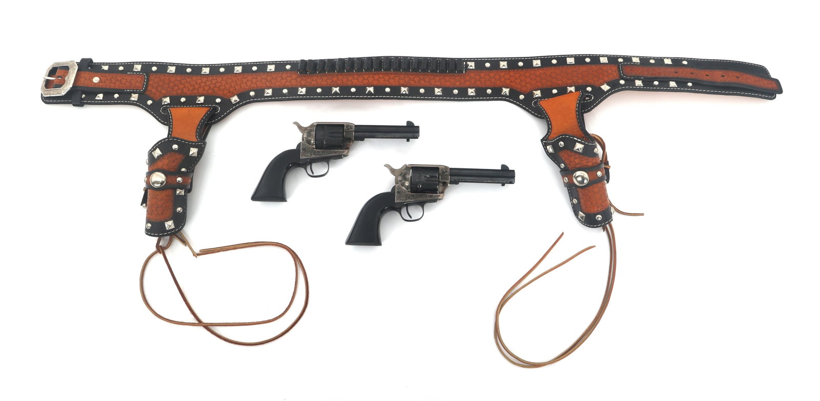 SEQUENTIAL UBERTI CATTLEMAN .45 CALIBER REVOLVERS - 2