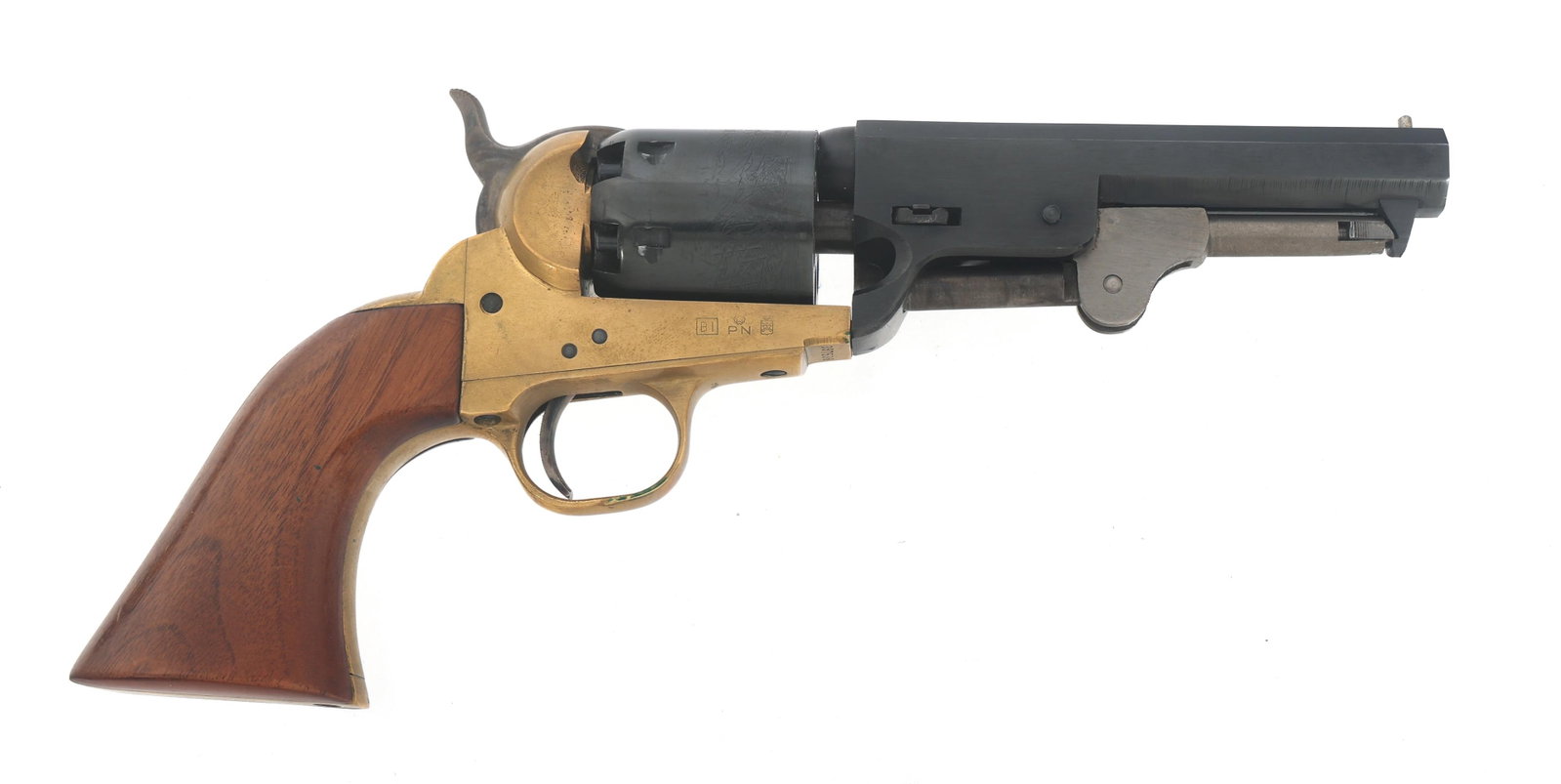 ITALIAN .36 CALIBER NAVY PERCUSSION REVOLVER (1 of 13)