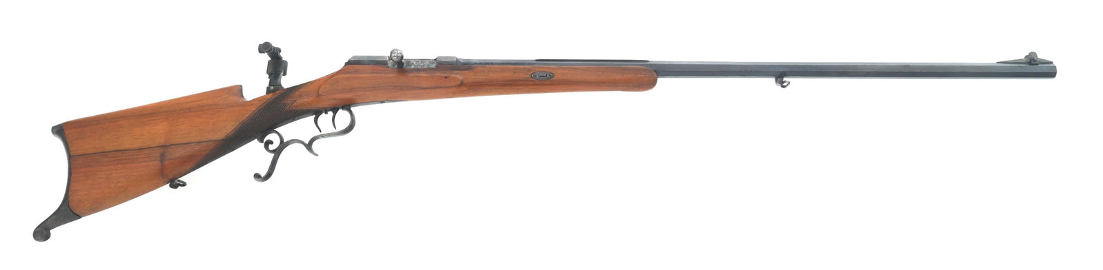 GERMAN SCHUETZEN 7.7mm CALIBER BOLT ACTION RIFLE (1 of 10)