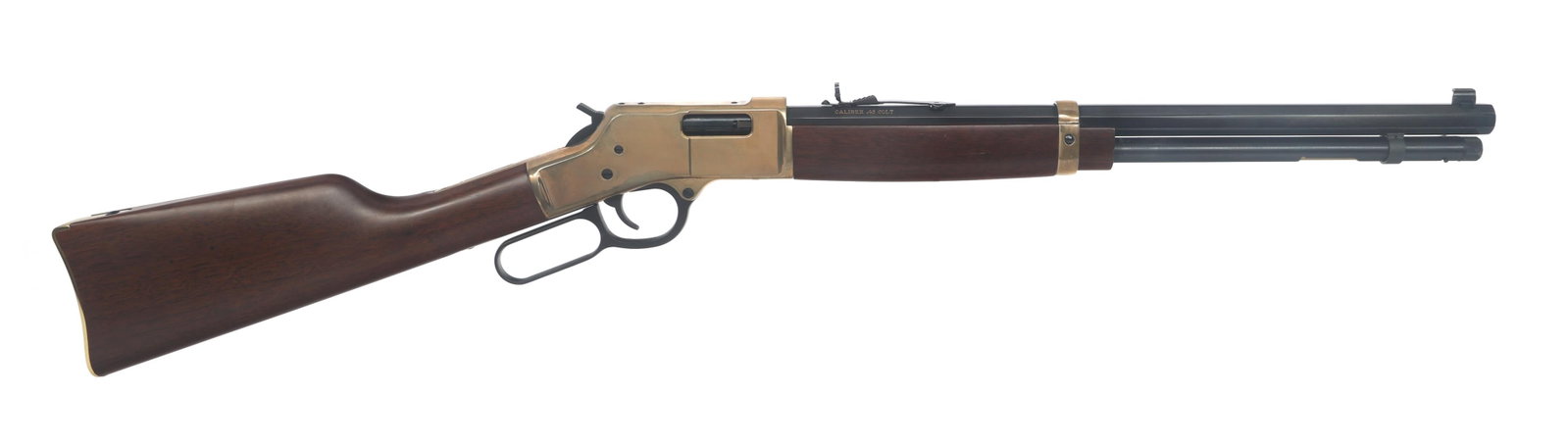 HENRY MODEL BIG BOY .45 CALIBER RIFLE & SCABBARDS (1 of 13)