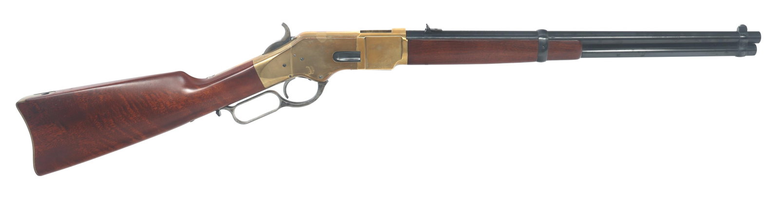 AMERICAN ARMS UBERTI MODEL 65 CARBINE .45 LC RIFLE: AMERICAN ARMS UBERTI MODEL 65 CARBINE .45 LC RIFLE American Arms Uberti Model 65 Carbine .45 LC caliber lever action rifle. Import stamped American Arms. Bottom tang stamped A. Uberti Made in Italy. B