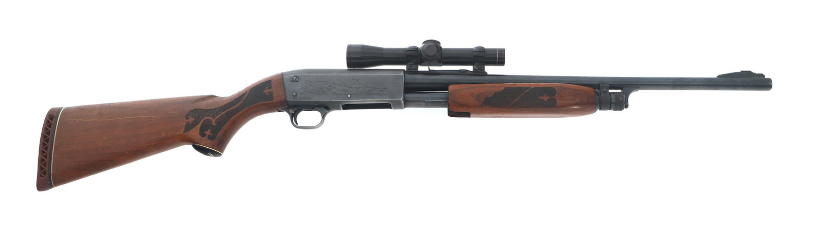 ITHACA MODEL 37 FEATHERLIGHT DEERSLAYER SHOTGUN (1 of 10)