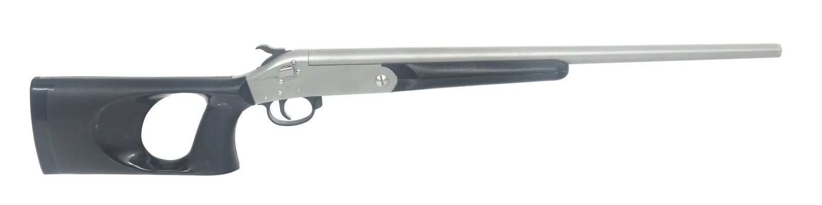 VERNEY-CARRON MODEL SNAKE CHARMER II .410 SHOTGUN: VERNEY-CARRON MODEL SNAKE CHARMER II .410 SHOTGUN Verney-Carron Model Snake Charmer II .410 gauge break over shotgun. Cylinder choke Matte stainless steel finish. Composite stock. Caliber / Gauge: 410