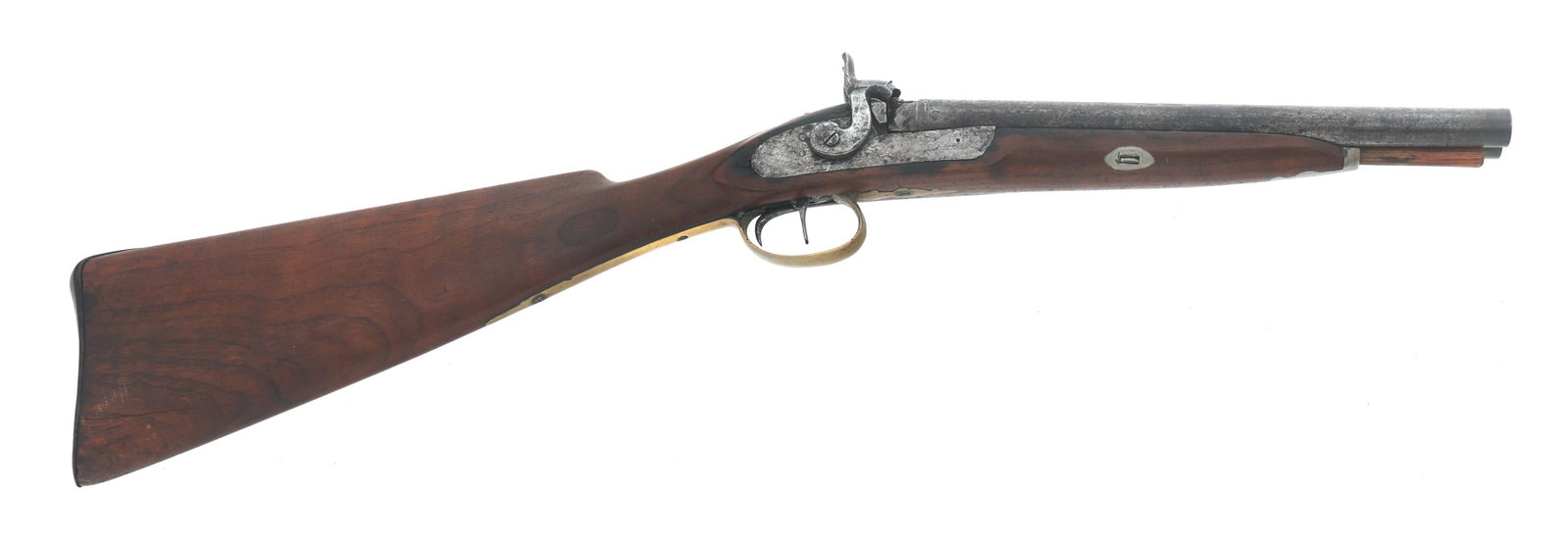 DOUBLE BARREL 20 GA PERCUSSION SHOTGUN (1 of 10)