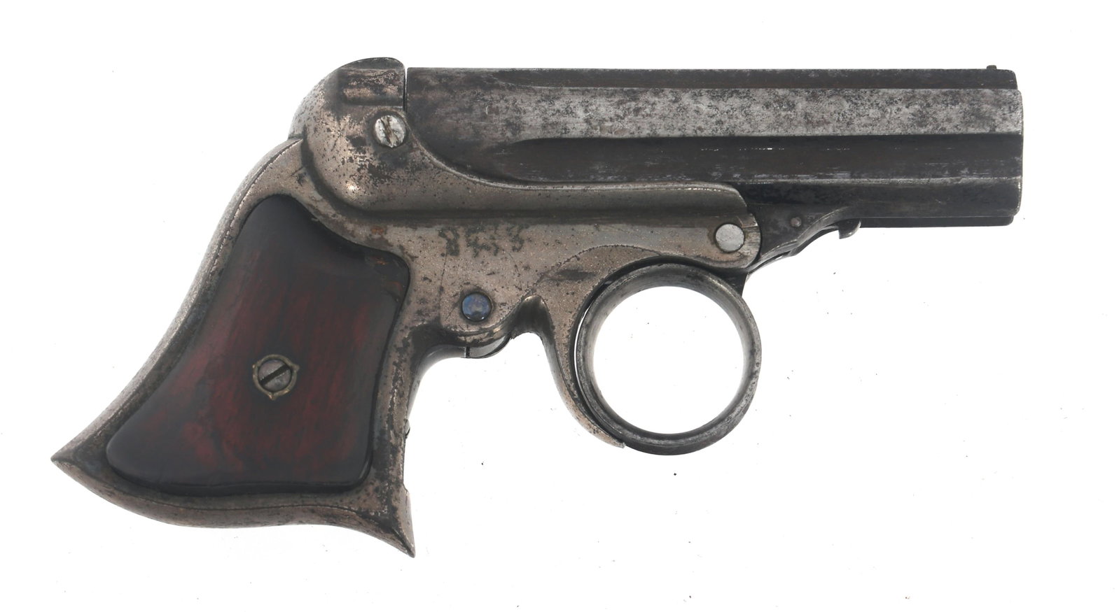 REMINGTON-ELLIOT .22 CALIBER PEPPERBOX PISTOL (1 of 10)