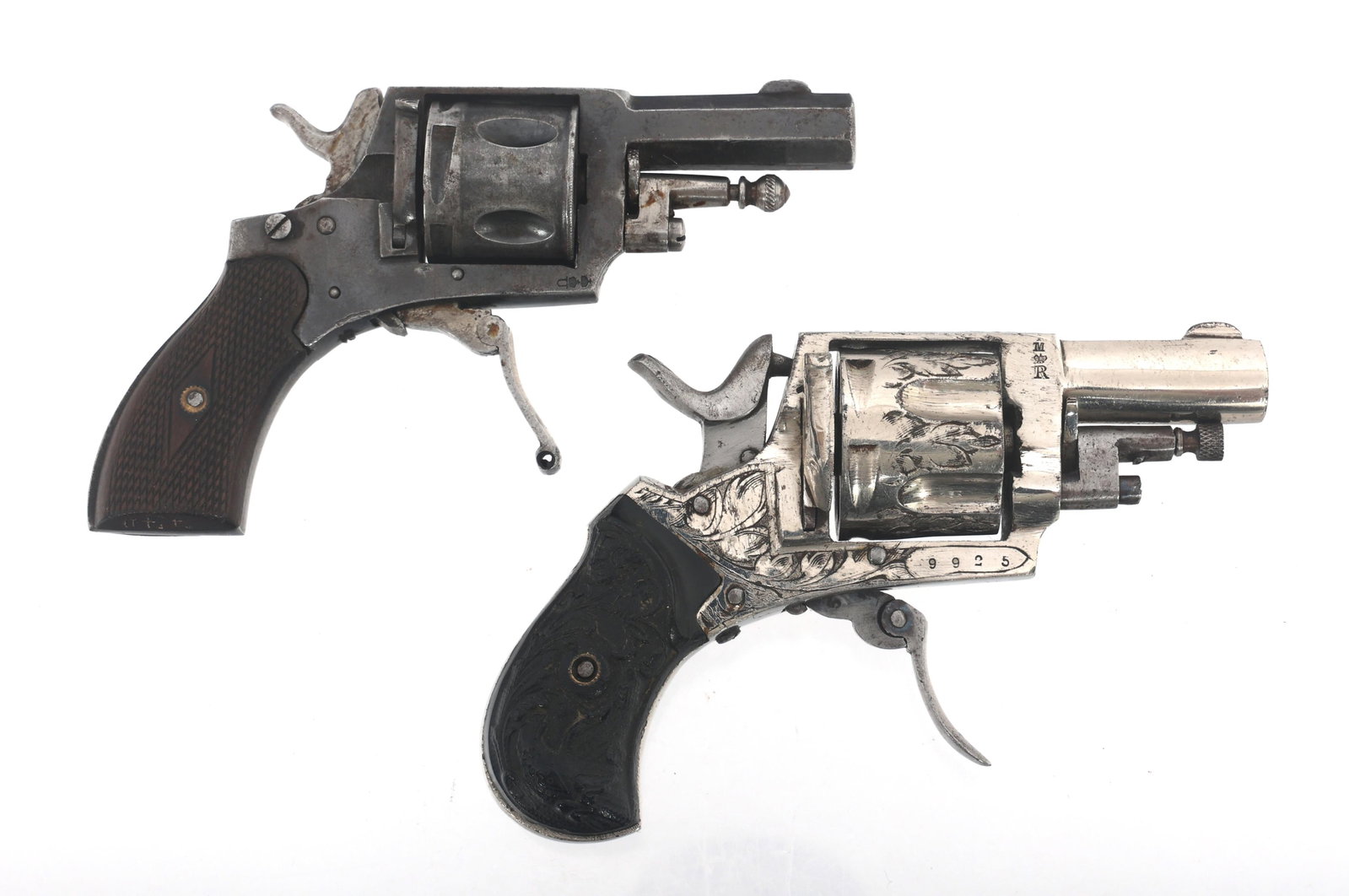 FOLDING TRIGGER .32 CALIBER GERMAN REVOLVERS (1 of 5)