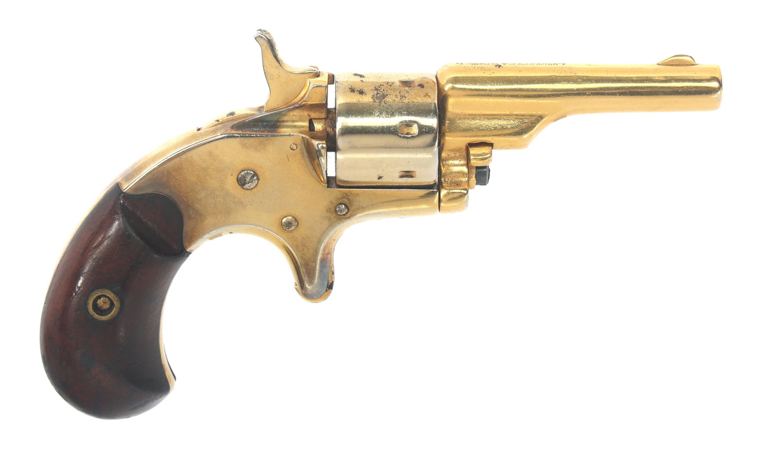 COLT OPEN TOP .22 CALIBER REVOLVER (1 of 10)