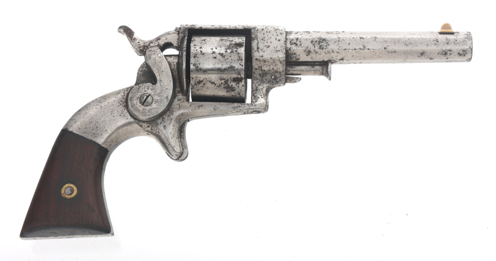 ALLEN & WHEELOCK .32 CALIBER SIDE HAMMER REVOLVER (1 of 12)