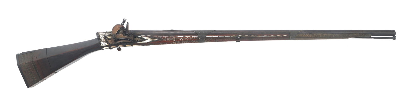 INDIAN TORADAR .58 CALIBER MIQUELET MUSKET (1 of 10)