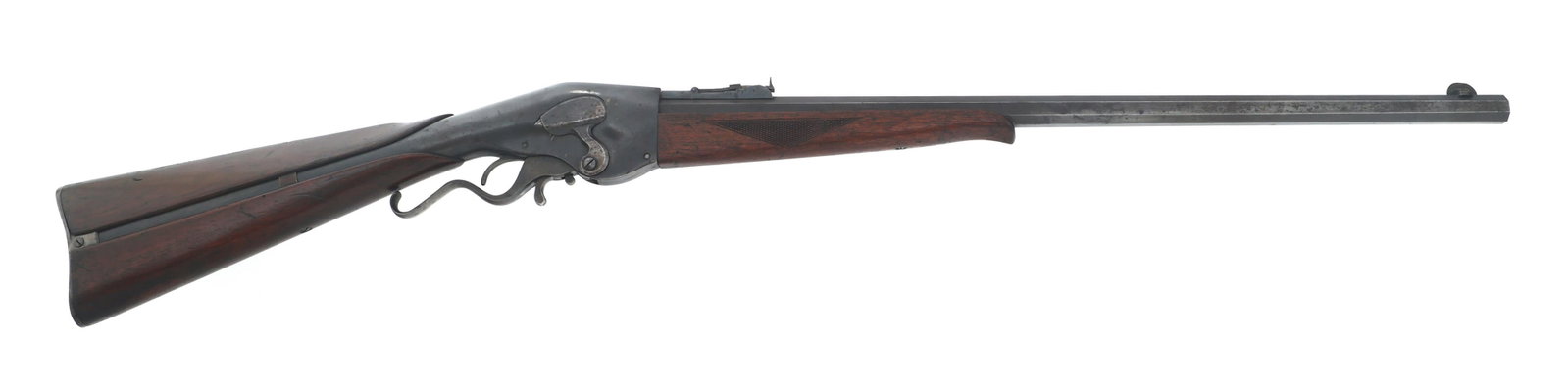 EVANS .44 CALIBER NEW MODEL REPEATINIG RIFLE (1 of 10)