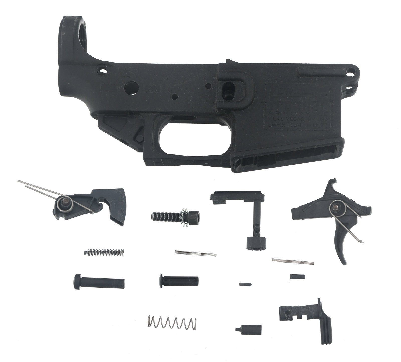 NEW FRONTIER LW-15 22 LR LOWER RECEIVER & PARTS (1 of 6)