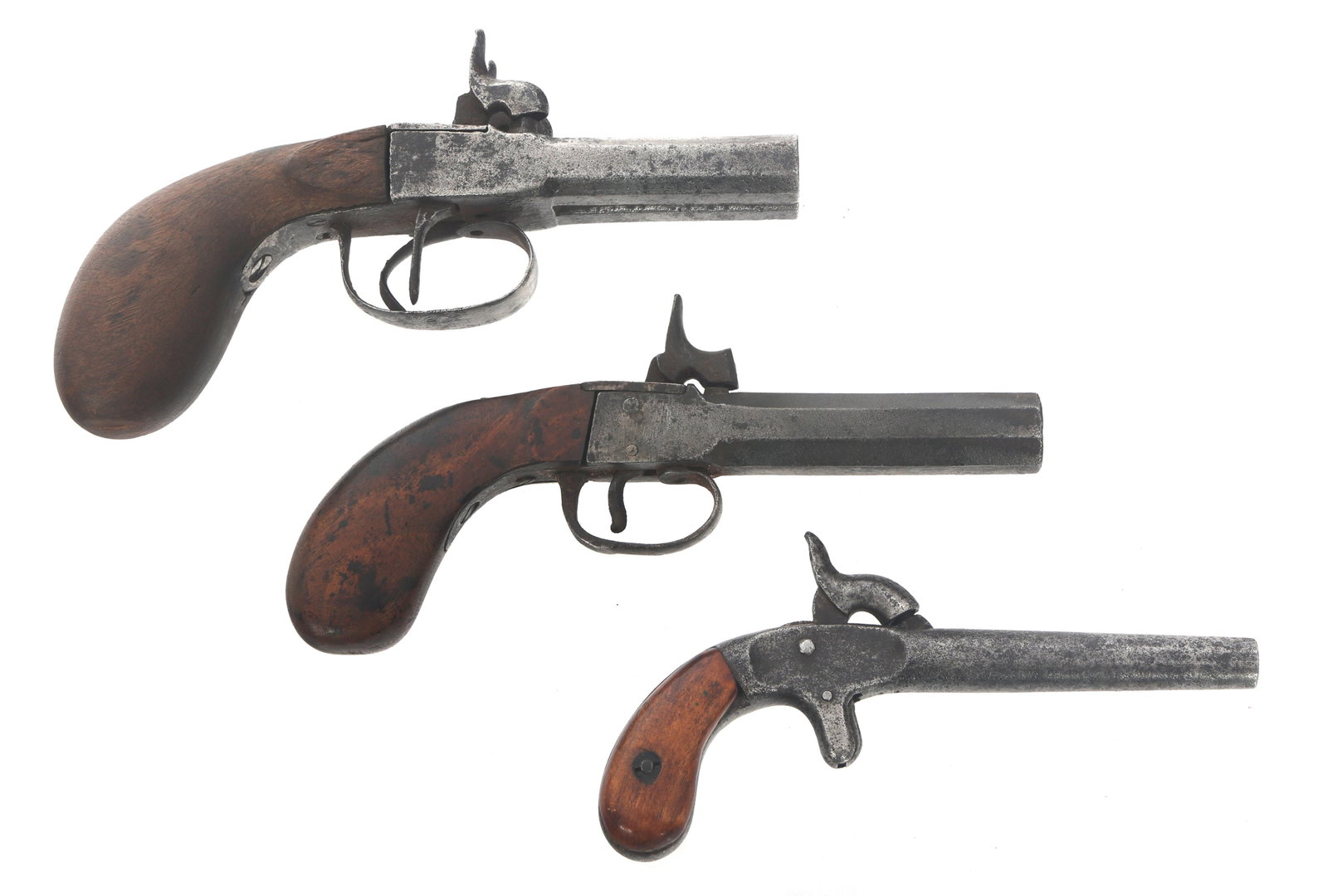 PERCUSSION BOOT PISTOLS FOR PARTS OR REPAIR (1 of 7)