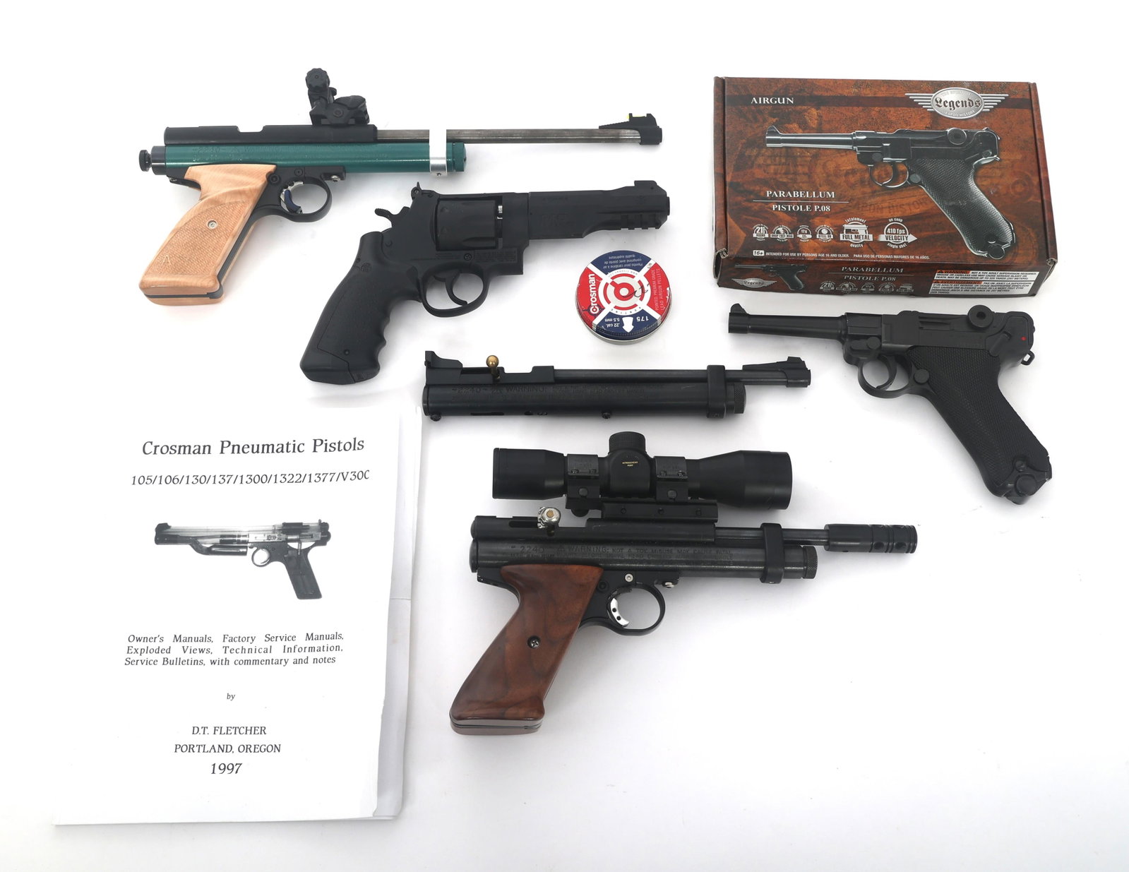 177 AND 22 CALIBER CO2 PISTOLS (1 of 5)