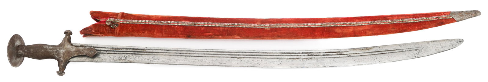 INDIAN TALWAR SWORD & SCABBARD (1 of 17)
